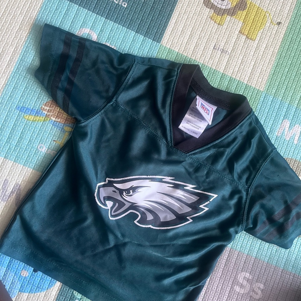 Kids Green Eagles Jersey